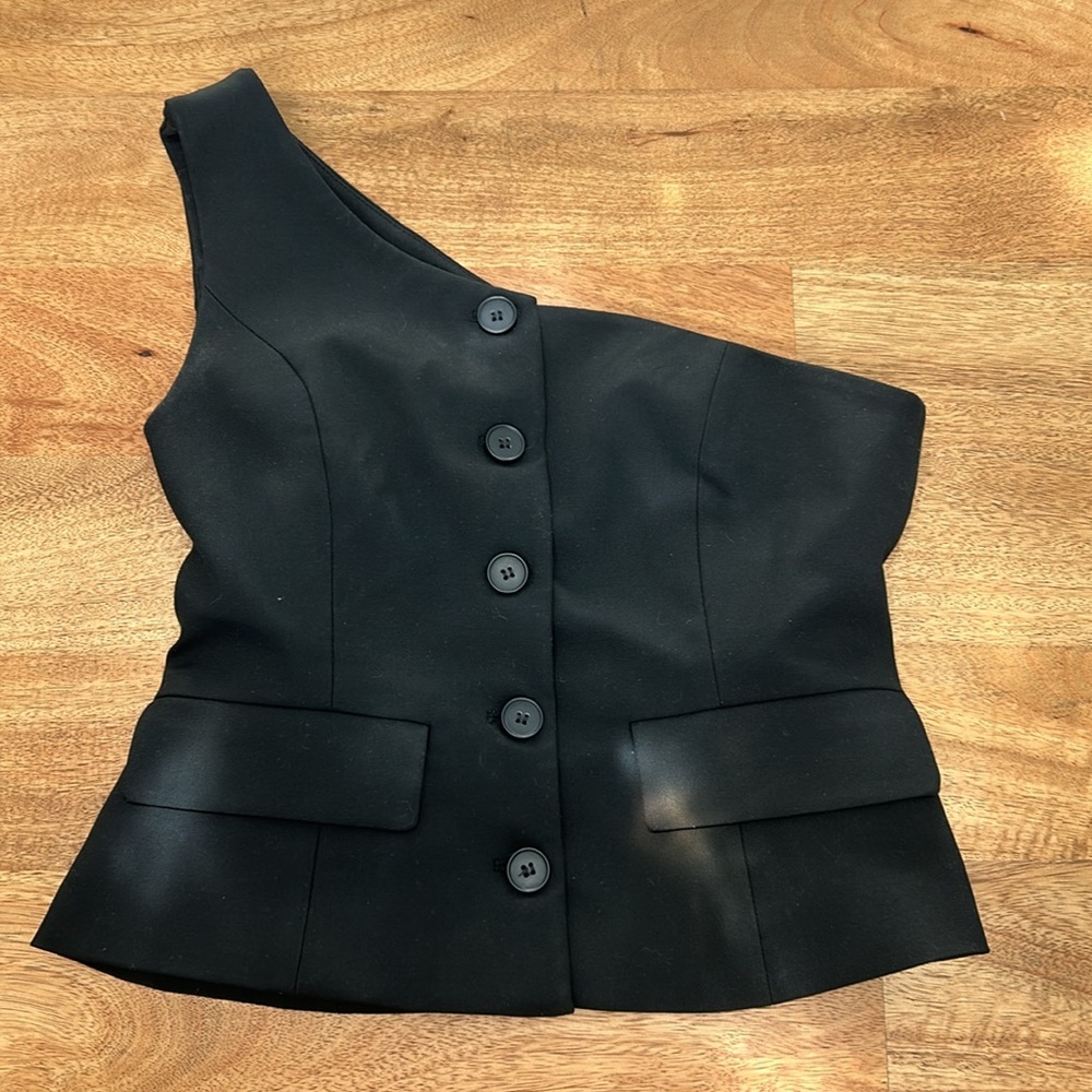 Zara Asymmetric Vest